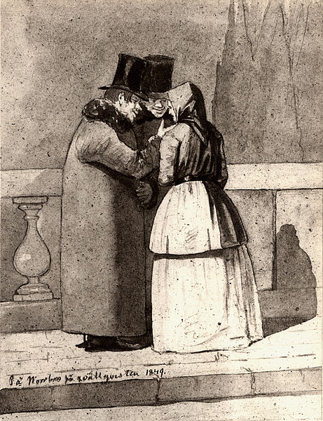 på_norrbro_på_qvällsqvisten_1849